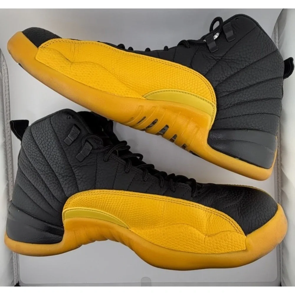 Jordan 12 Retro Black/University Gold 2020 Air Jordan 130690-070 No Box, VNDS!!!